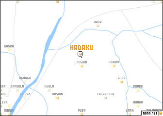 map of Hadaku