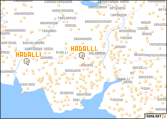 map of Hadal-li