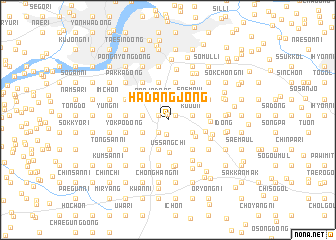 map of Hadangjŏng