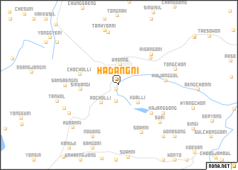 map of Hadang-ni