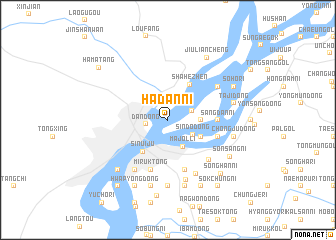 map of Hadan-ni