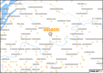 map of Hadan-ni