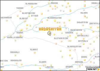 map of Hadāshīyah