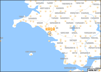 map of Hada