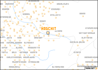 map of Hadchît