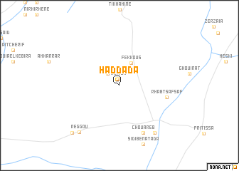 map of Haddada