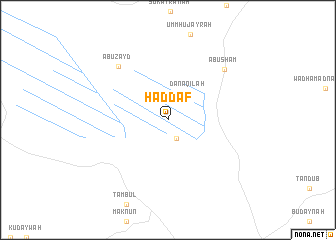 map of Haddaf