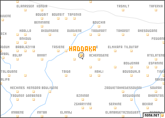 map of Haddaka