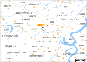 map of Hadda