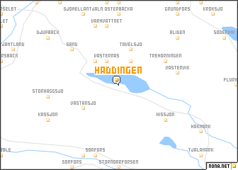 map of Haddingen