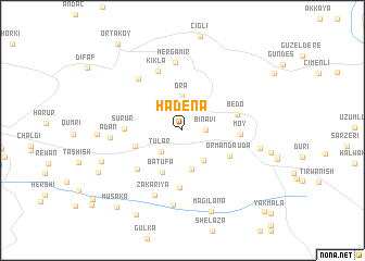 map of Hadēna
