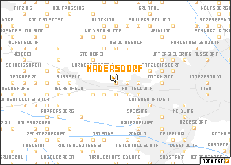 map of Hadersdorf