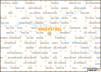 map of Haderstadl