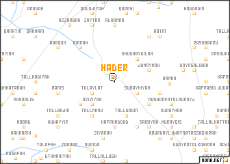 map of Hâder