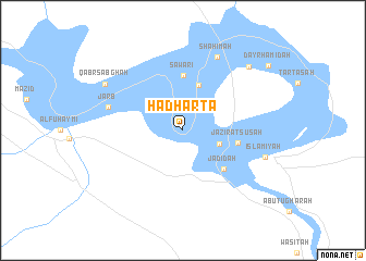 map of ((Hadharta))