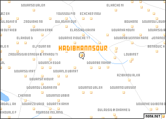 map of Hadi-b-Mannsour