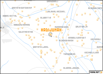 map of Hādī Jum‘ah