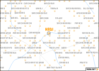 map of Hadi