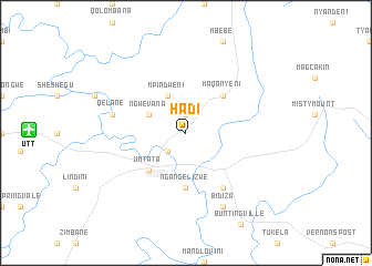 map of Hadi