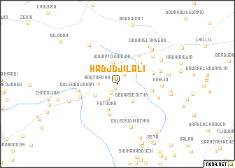 map of Hadj Djilali