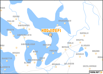 map of Hadji Refi