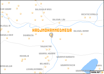 map of Hadj Mohammed Meda