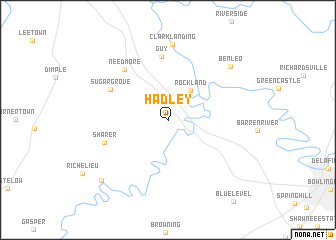 map of Hadley
