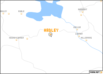 map of Hadley