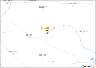 map of Hadley