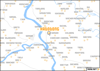 map of Hado-dong