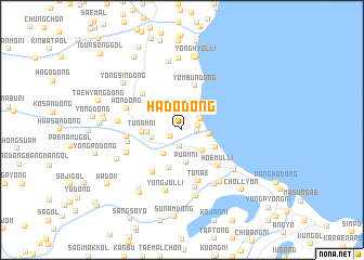 map of Hado-dong