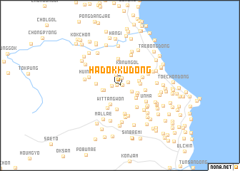 map of Hadŏkku-dong