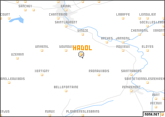 map of Hadol