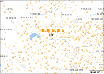 map of Hadong-dong