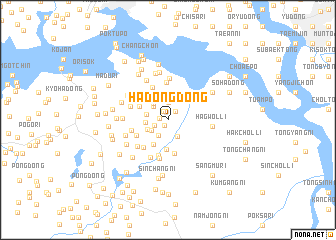 map of Hadong-dong