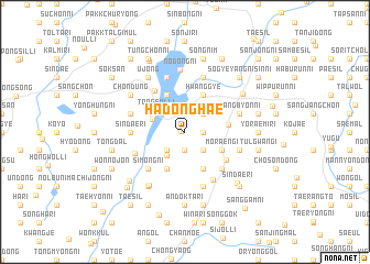 map of Hadonghae