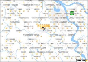 map of Hà Ðông