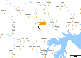 map of Hà Ðồng