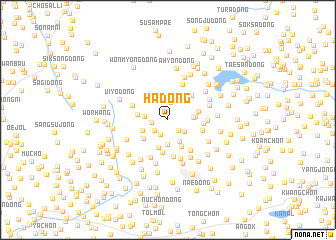 map of Ha-dong