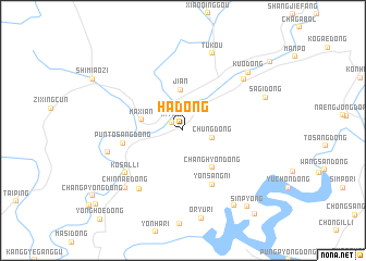 map of Ha-dong