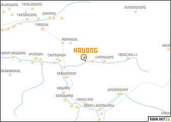 map of Ha-dong