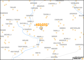 map of Ha-dong