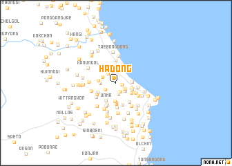 map of Ha-dong