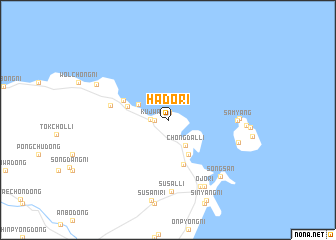 map of Hado-ri