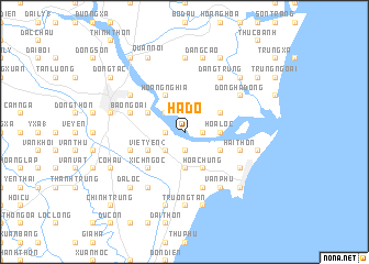 map of Hà Dô