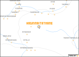 map of Hadri nʼAït Atmane