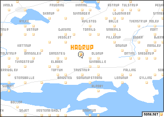 map of Hadrup