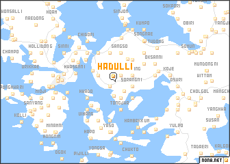 map of Hadul-li