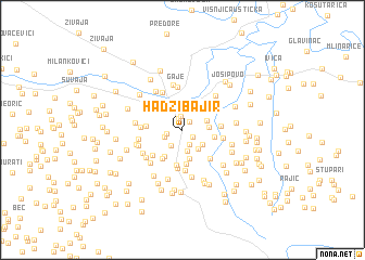 map of Hadžibajir