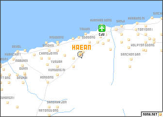 map of Haean